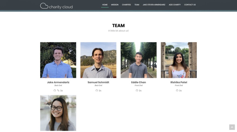 Charity Cloud – screenshot 3