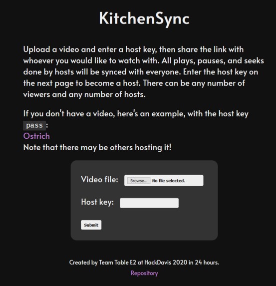 KitchenSync – screenshot 2