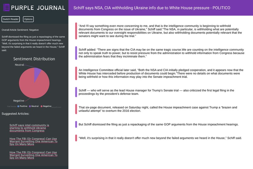 Purple Journal – screenshot 4