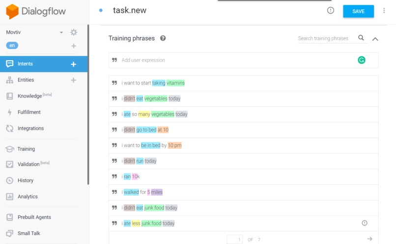 Motiv.AI – screenshot 2