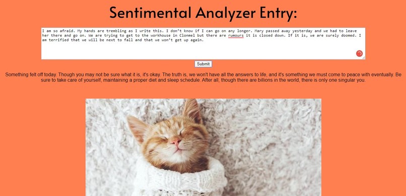 RoseHack Emotions Diary – screenshot 2