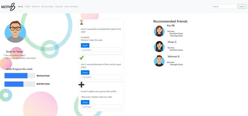 Motiv8 – screenshot 1