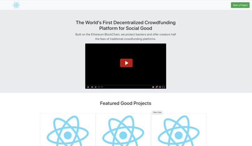 GoodFund – screenshot 1