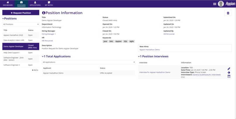 HireSight – screenshot 2