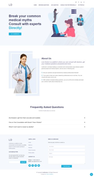 LiveDoctors – screenshot 1