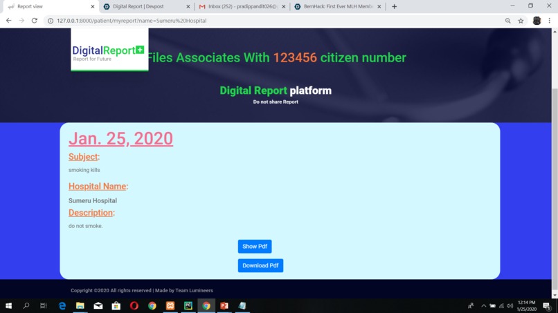 Digital Report – screenshot 10