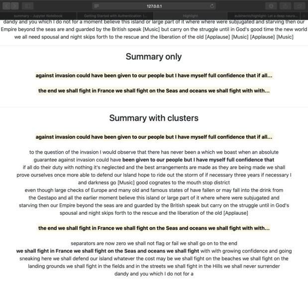 highlight – screenshot 2