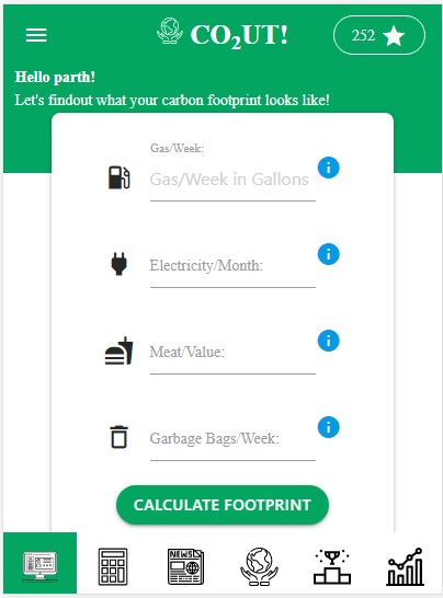 CO2OUT - An App to fight Climate Change – screenshot 4