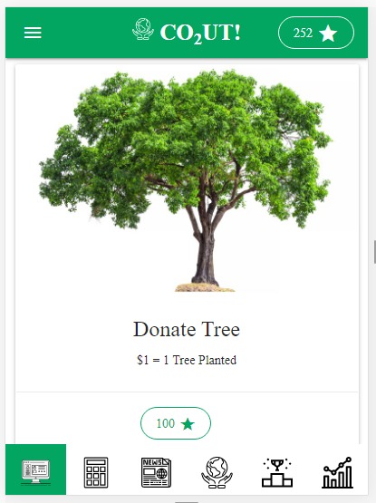 CO2OUT - An App to fight Climate Change – screenshot 5