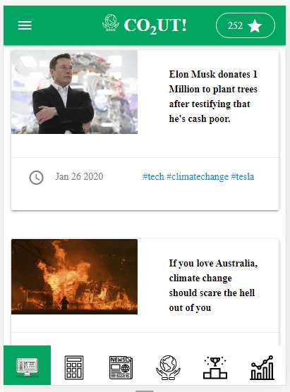CO2OUT - An App to fight Climate Change – screenshot 6