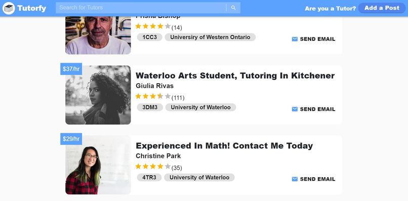Tutorfy – screenshot 3