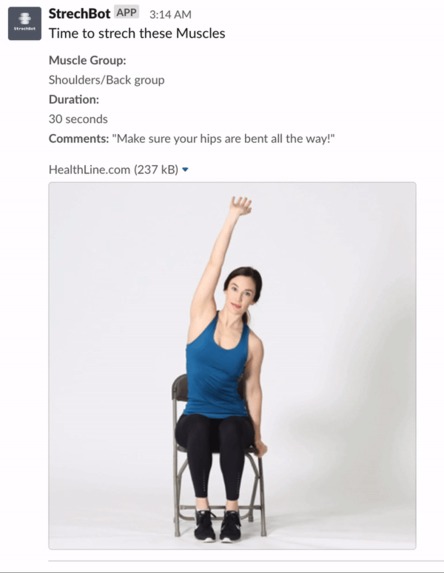 StrechBot – screenshot 2