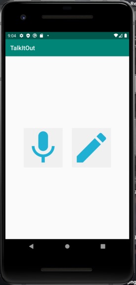 TalkItOut – screenshot 2