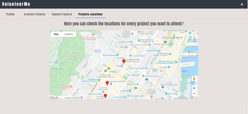 VolunteerMe – screenshot 4