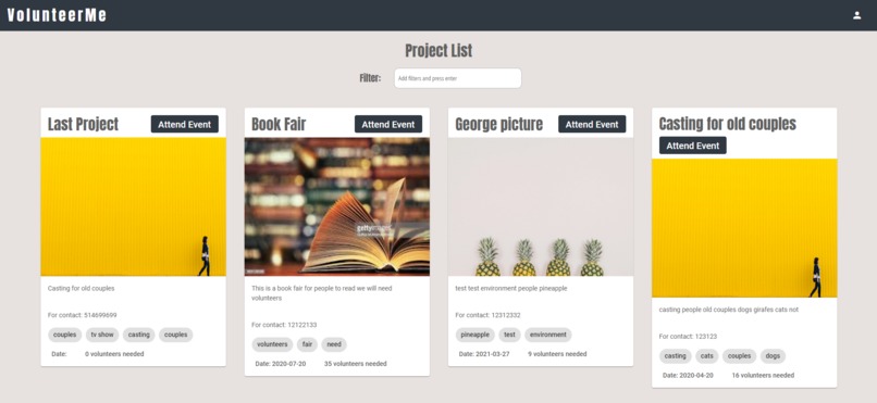 VolunteerMe – screenshot 6