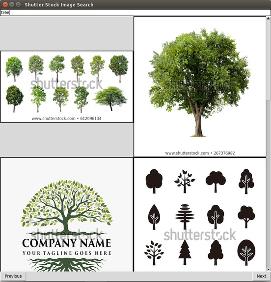 Shutterstock GIMP Integration Plugin – screenshot 1