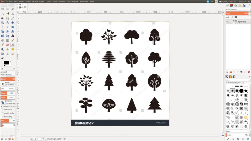 Shutterstock GIMP Integration Plugin – screenshot 2