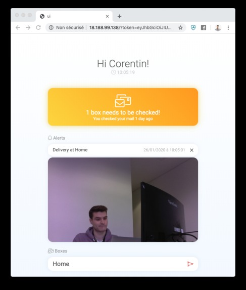 Serenety Smart Mailbox – screenshot 3