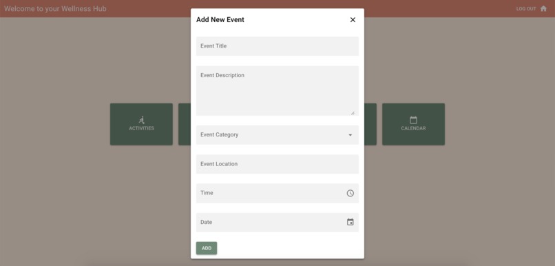 Wellness Hub – screenshot 2