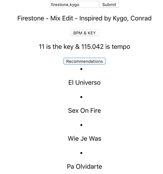 DJ Track Match – screenshot 2