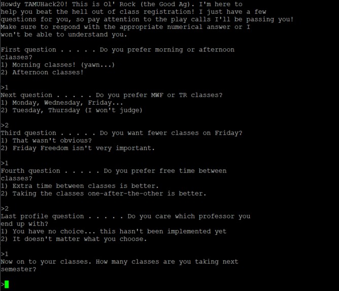 Aggie Advisor – screenshot 1