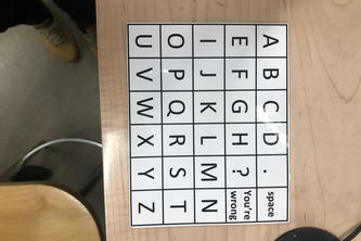 Blink to Speech