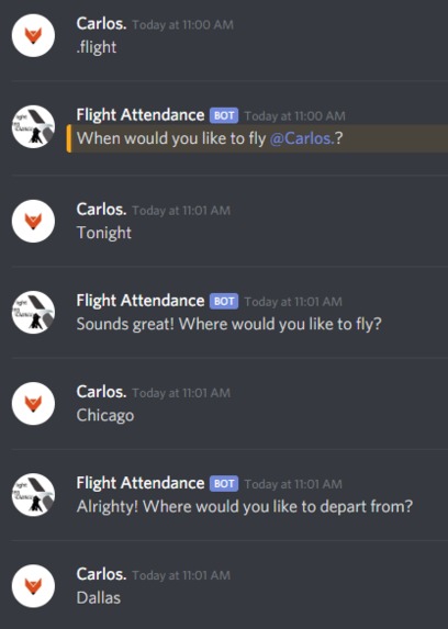 Flight Attendance – screenshot 2