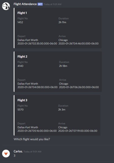 Flight Attendance – screenshot 3