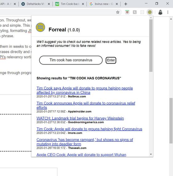 Forreal – screenshot 1