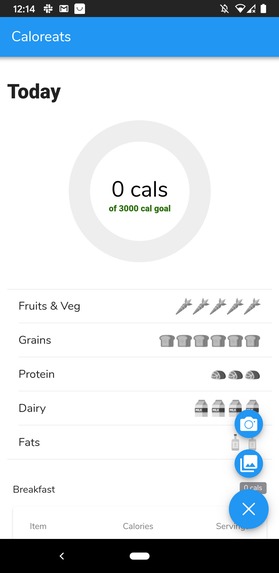 CalorEats – screenshot 2