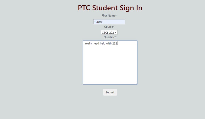 Peer Teacher Central Support Ticket System – screenshot 5