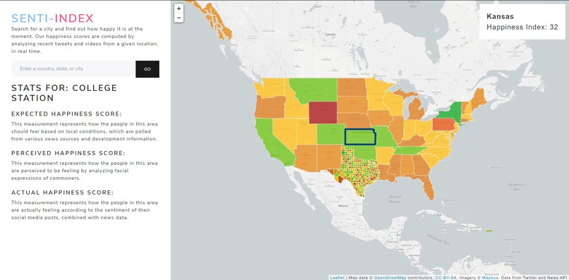 Senti-Index – screenshot 1