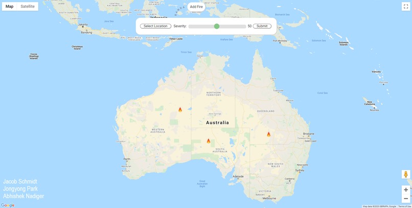Report A Fire – screenshot 1