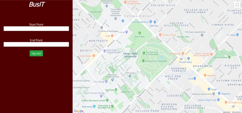 BusIT – screenshot 1