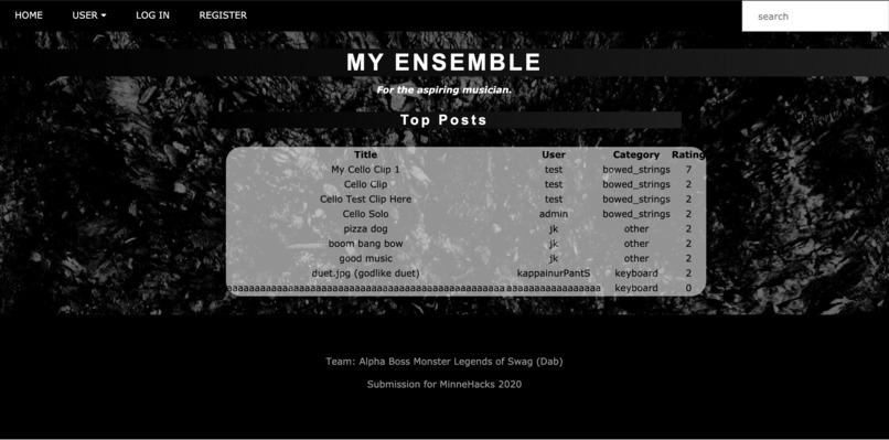 MyEnsemble – screenshot 5
