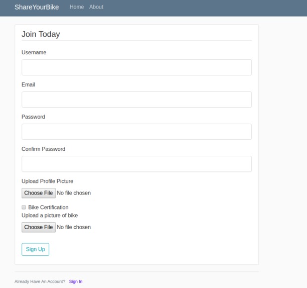 ShareYourBike – screenshot 2