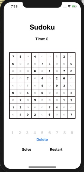 Sudoku – screenshot 1