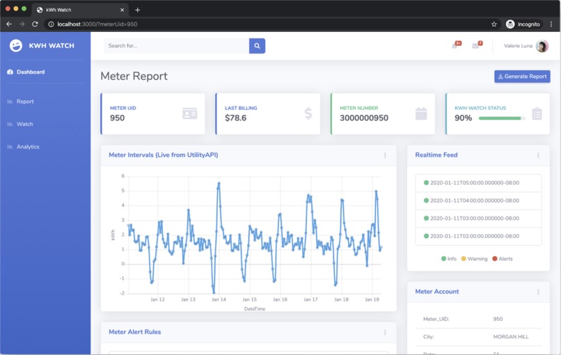 kWh Watch – screenshot 1