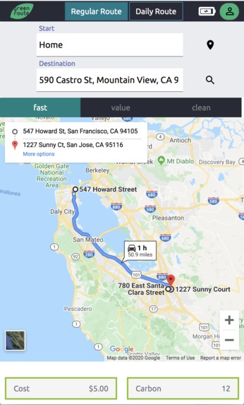 Green Routes – screenshot 1