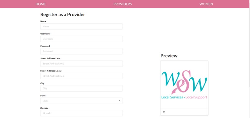 Women Support Portal – screenshot 2