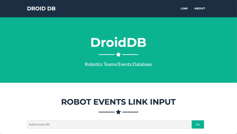 DroidDB – screenshot 1