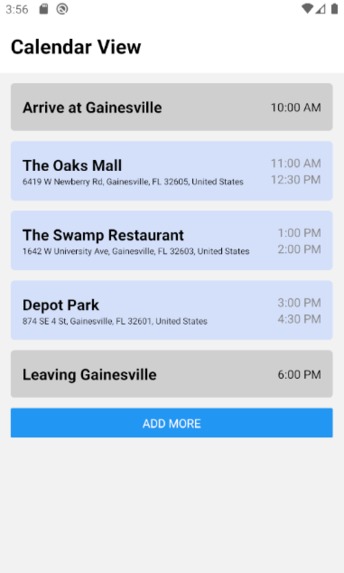 Itinerary Master – screenshot 1