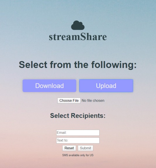 streamShare – screenshot 1