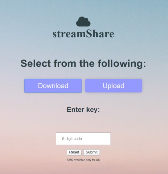 streamShare – screenshot 2