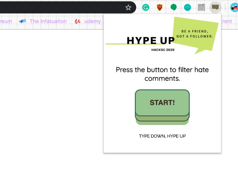 HypeUP – screenshot 2