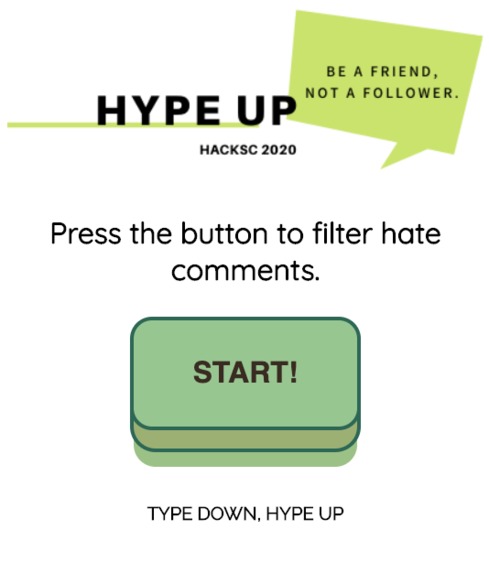 HypeUP – screenshot 1