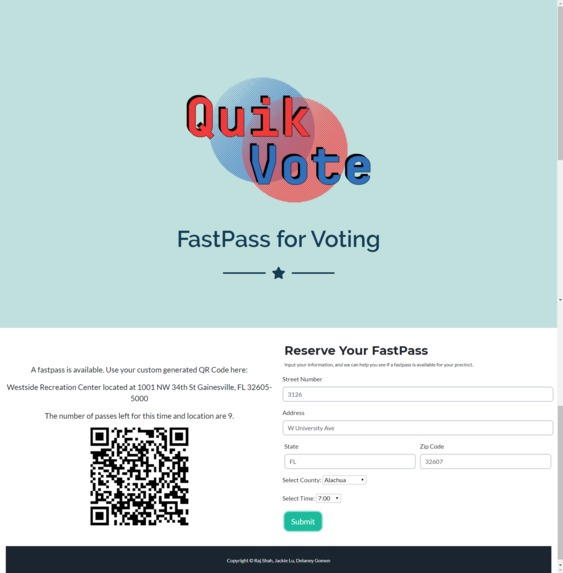 Quik Vote – screenshot 1