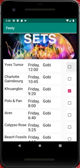 Festy – screenshot 1