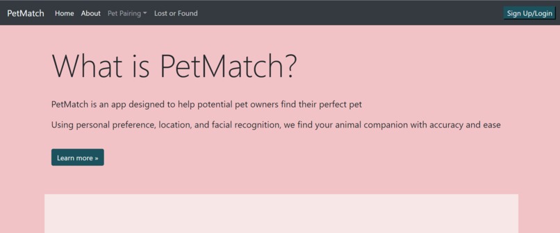 PetMatch – screenshot 1