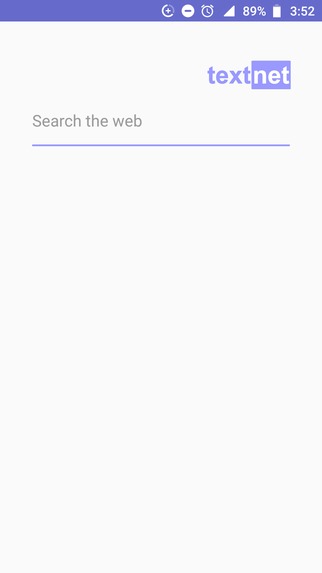 TextNet – screenshot 1